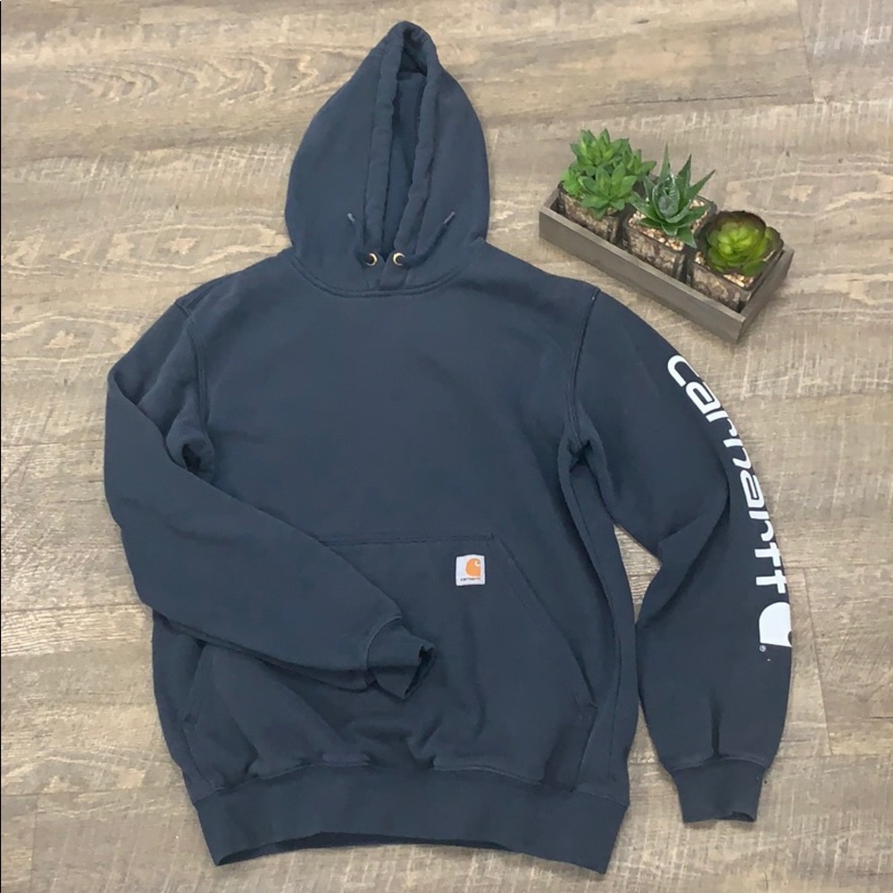 Carhartt hooded pullover sweatshirt size small